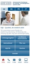 iQual GmbH und K&K Internet GmbH realisieren mobile Website fr SQS