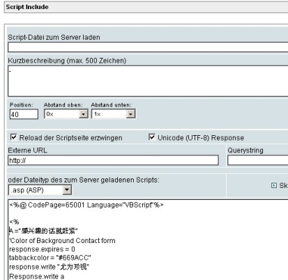  UNICODE in Scripts - CMS add.min ASP.Net  Enterprise Content Management System