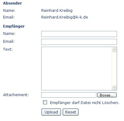  Upload Formular fr den Dateiaustausch - CMS add.min ASP.Net  Enterprise Content Management System